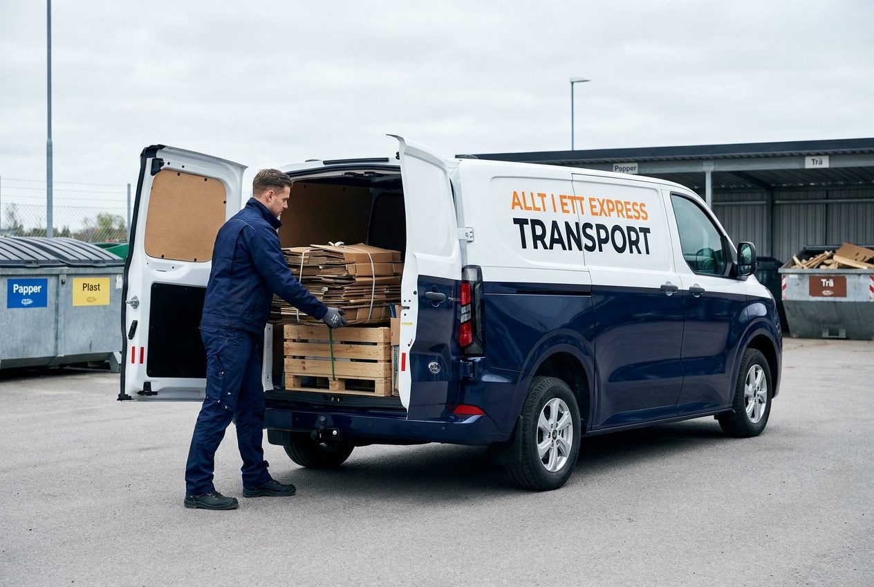 Bortforsling och återvinning — sorterat och kvitterat